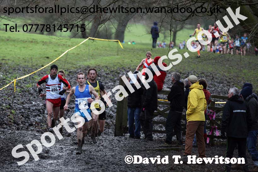 Senior mens Northern Cross Country Champs., Witton Park, Blackburn. Photo: David T. Hewitson/Sports for All Pics